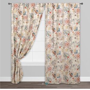 4 panels Corinne-World Market curtain panels. Smoke free home. Great shape.